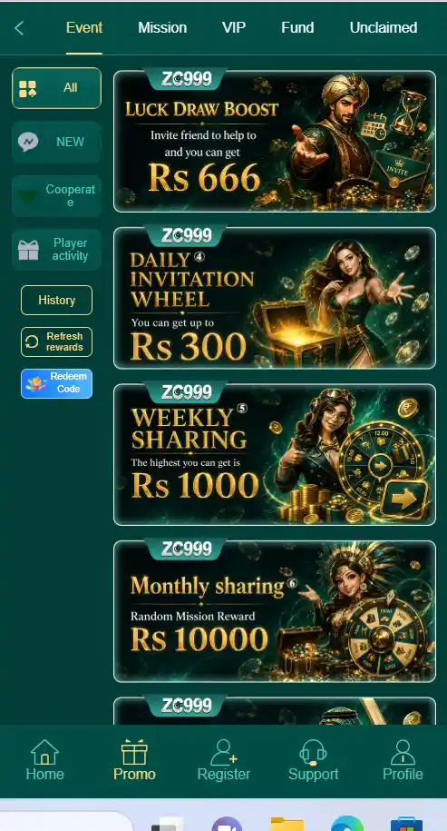 zc999 game promotion